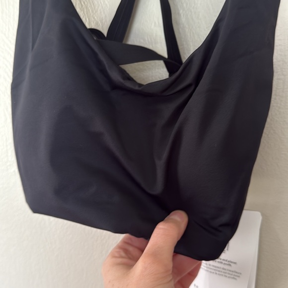 NWT Athleta Black Malibu bikini swim top small-DD - Picture 4 of 6